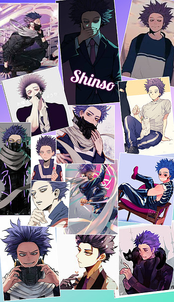 Shinso, Anime, boku no hero academia, mha, bnha, simp, my hero academia HD phone wallpaper