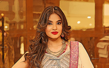 Vaishnavi Rao, , vector art, Bollywood, indian actress, celebrity drawings, Vaishnavi Rao drawing, indian celebrity, movie stars, Vaishnavi Rao HD wallpaper