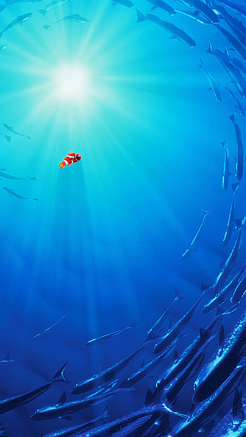 Finding Nemo, Art, Disney, Android HD phone wallpaper