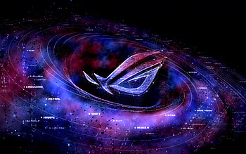 Asus ROG, galaxy, Asus, gamer HD wallpaper