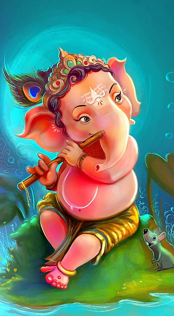Full : Lord Ganapathy Mobile . Lord ganesha paintings, Ganesha , Ganesh art, God HD phone wallpaper