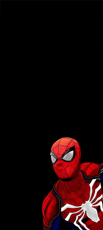 Amoled Spiderman(1440X3200) : R Amoledbackground, Spider Man Amoled HD phone wallpaper