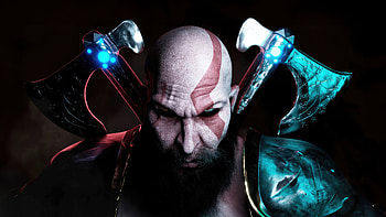 Warrior Kratos, god-of-war, kratos, games, ps5-games, ps4-games, ai, artwork, digital-art, video-games, artstation HD wallpaper