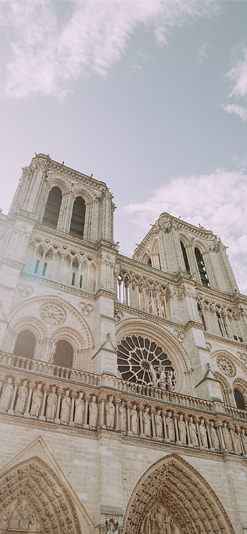 Notre-Dame Cathedral, Travels, , Breathtaking views HD phone wallpaper