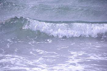 Wave, water, ocean, beach HD wallpaper