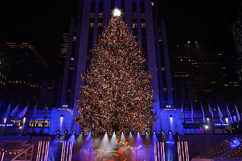 New York Christmas, Holiday season, Christmas tree lighting, Kick off HD wallpaper