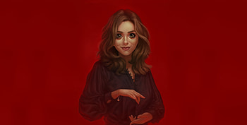 Scarlet Witch, superhero, artwork HD wallpaper
