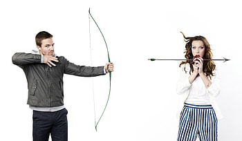 Stephen Amell And Katie Cassidy , stephen-amell, katie-cassidy, celebrities HD wallpaper