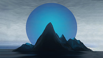 Big Blue Planet Set , planet, artist, artwork, digital-art HD wallpaper