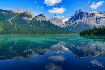 Lake, reflections, mountains, nature, tree HD wallpaper