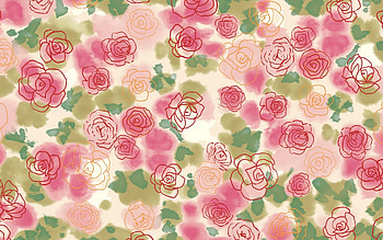 Flowers, Roses, Light, Texture, Textures, , Drawing, Light Coloured HD wallpaper