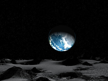 Landscape, Planets HD wallpaper