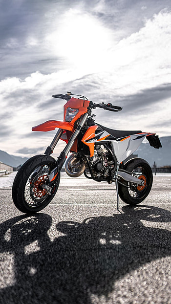 KTM Racing AG, Supermoto HD phone wallpaper