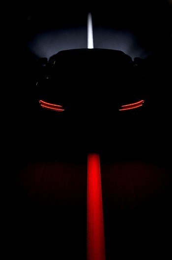 Lights, Dark, Shine, Light, Car, Headlights HD phone wallpaper