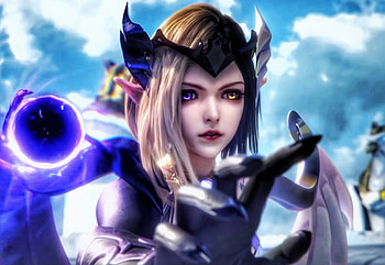 MLBB Lunox, sky, art HD wallpaper
