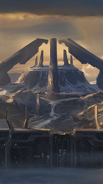 Halo, Halo City HD phone wallpaper