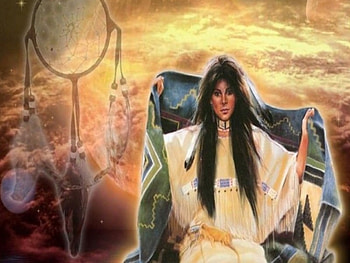 dreamcatcher, girl, indian HD wallpaper
