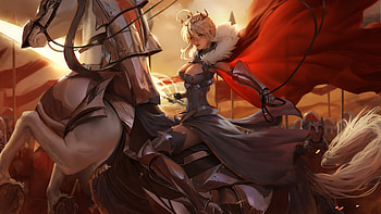 Artoria Lancer Fate Grand Order , fate-grand-order, anime-girl, anime, artwork, artist, digital-art, artstation HD wallpaper