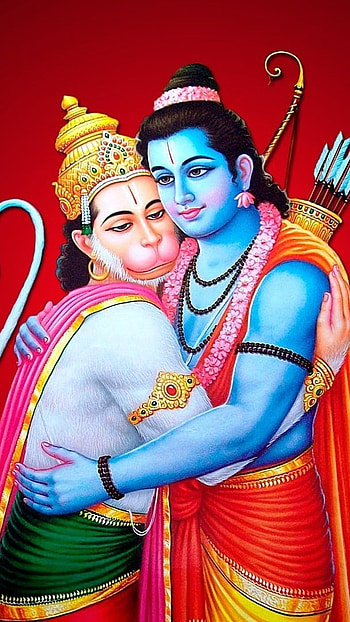 Hanuman, Jay Shree Ram HD phone wallpaper