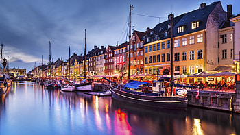 Cheap flights, Copenhagen HD wallpaper