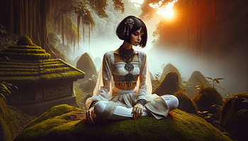 Girl Enlightenment, fantasy-girls, dreamy, artist, artwork, digital-art HD wallpaper