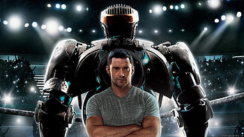 Hugh Jackman in Real Steel, people hugh jackman, action, entertainment, real steel, movies HD wallpaper