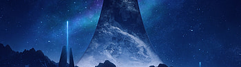 Halo Ring, Dual monitor , Halo's immersive world, Seamless connection HD wallpaper