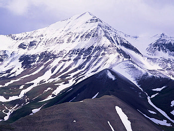 Winter, Nature, Mountains, Snow, Patterns, Stripes, Streaks, Priming, Ground HD wallpaper