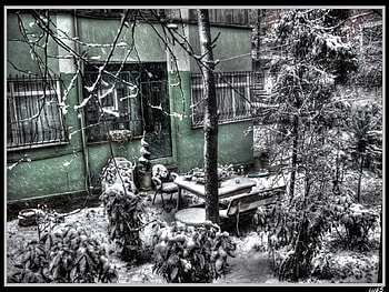 Winter Corner, winter, corner HD wallpaper