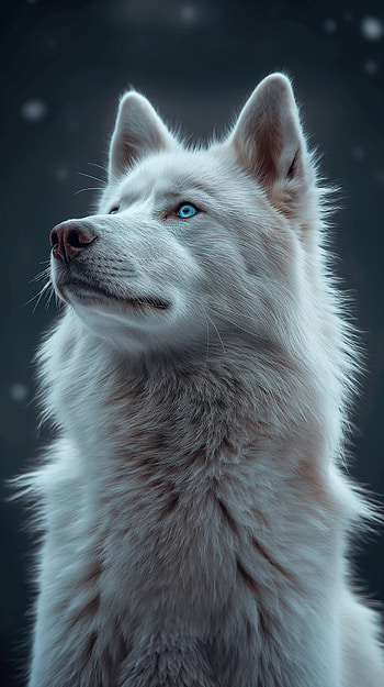 Majestic Husky Dog, husky, dog HD phone wallpaper