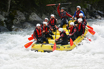 Tyrol, Rafting HD wallpaper