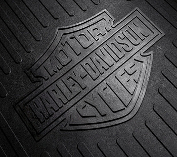 Car Mat, Harley-Davidson Logo HD wallpaper