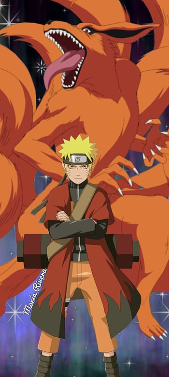 Naruto sage mode, orange, art HD phone wallpaper