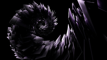 Samsung S21 , swirl, Amoled stock black background HD wallpaper
