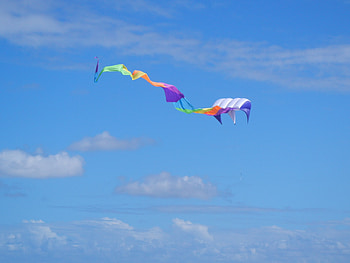 Sky, Clouds, Miscellanea, Miscellaneous, Kite HD wallpaper