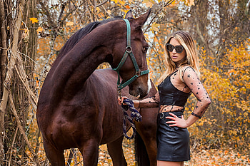Rider, cowgirls, ranch, horses, blondes HD wallpaper