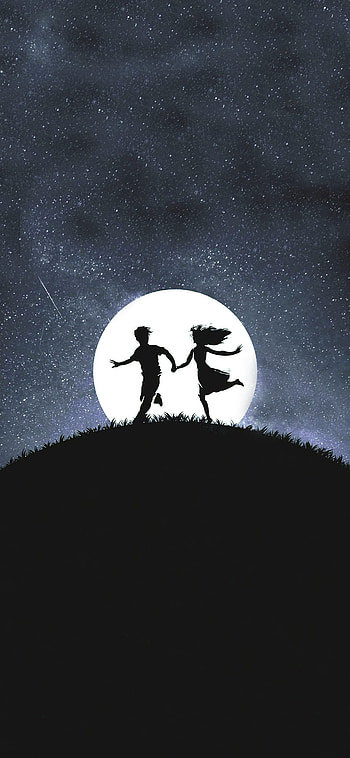 kids blue, sky, astronaut HD phone wallpaper