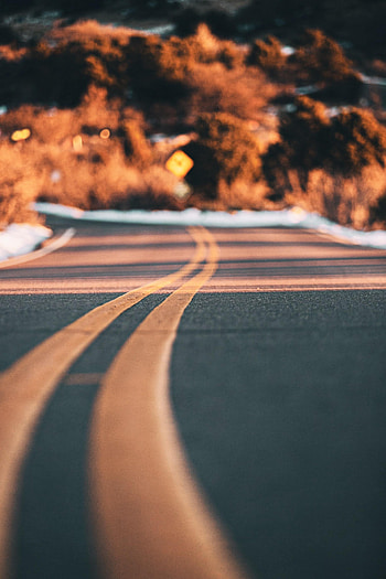 Nature, Road, Markup, Dahl, Distance HD phone wallpaper