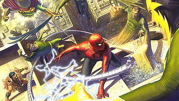 Spider Man Vs Sinister Six , spiderman, artist, artwork, digital-art HD wallpaper