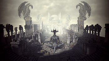 Dark Souls 3 Demon, dark-souls-3, demon, games, artist, digital-art HD wallpaper