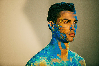 Cristiano Ronaldo, resolution, Striking pose, Football icon HD wallpaper