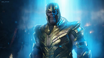 Thanos, viallain, DC studio, art HD wallpaper