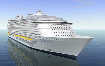 Oasis of the Seas, royal caribean, largest, oasis, cruise ship HD wallpaper