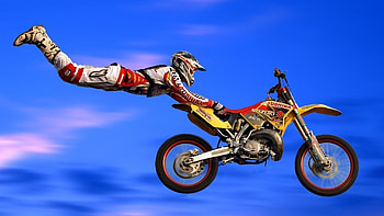 Motorcycles, Mud, Dirt, Bicycle, Act, Action HD wallpaper