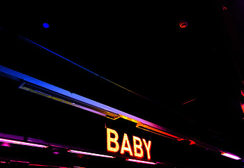 Words, Dark, Neon, Backlight, Illumination, Inscription, Word, Baby HD wallpaper