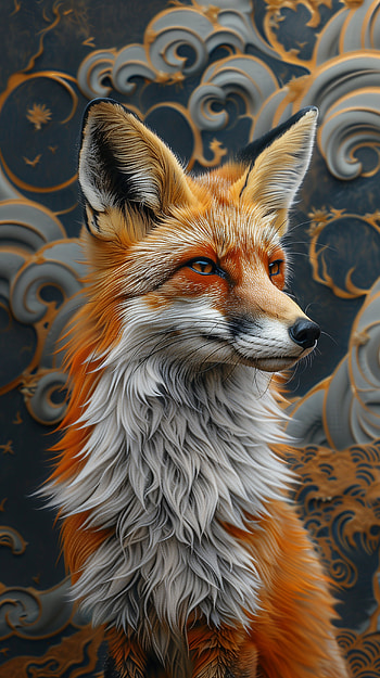 Majestic Red Fox HD phone wallpaper