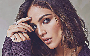 Eiza Gonzalez, portrait, mexican actress, bruntte woman, mexican celebrity, Eiza Gonzalez Reyna, beauty, Eiza Gonzalez hoot HD wallpaper