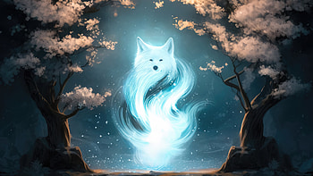 Fox Inner Spiritual, fox, artist, artwork, digital-art HD wallpaper