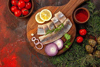 food, fish HD wallpaper