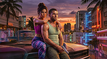Grand Theft Auto 6 The New Era, gta-6, gta, games, xbox-games, ps5-games, pc-games, 2026-games, video-games, artwork, art, digital-art HD wallpaper